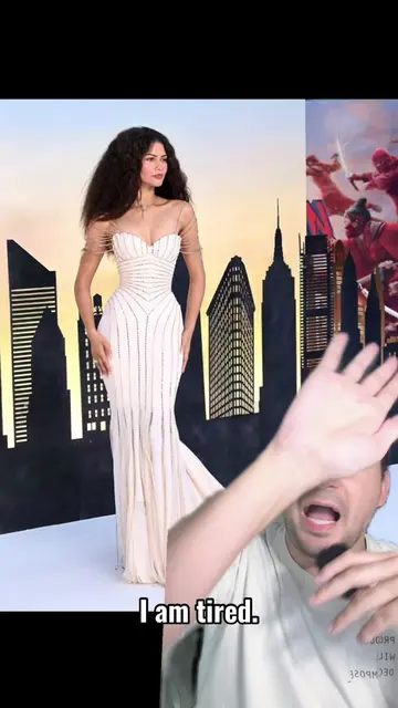 Zendaya attending the UK premiere of Spider-Man: Brand New Day in Tamara Ralph c