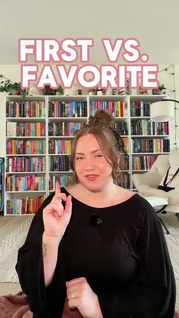 First vs. Favorite part 2! Now tell me yours! 📖⭐️ #BookTok #bookrecs #authors #