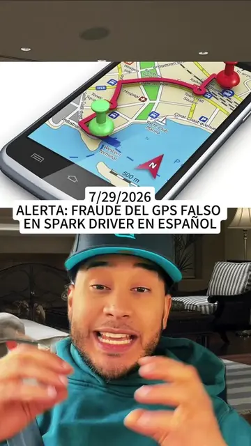 ALERTA: FRAUDE DEL GPS FALSO EN SPARK DRIVER EN ESPAÑOL #SparkDriver #GPSFalso #