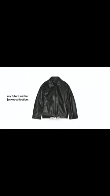 i’m in love with leather jackets. #leather #leatherjacket #rxyz_9k 