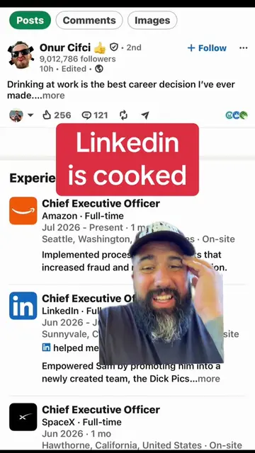 Crazy dude #linkedin