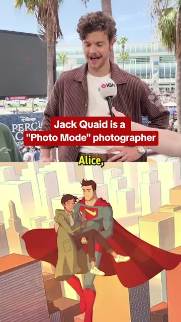Video game photographer Jack Quaid is ready to do some self-portraits when God o