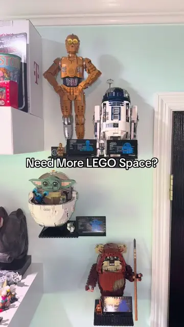 We love these shelves! They’re easy to install, add more display space, and are 