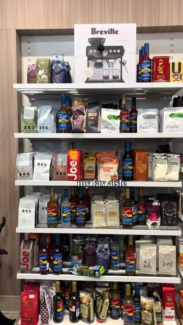 what’s better than a fully stocked coffee aisle??😍☕️ @HomeGoods #coffee #HomeGo