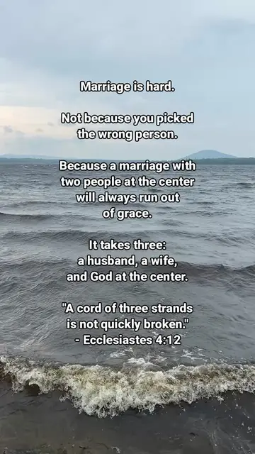 Marriage is hard — but not for the reason most people think. It's not that you p