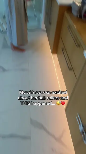 Her hair at the end! 🤩😅 backstory ::: Kay is trying to learn how to style her 