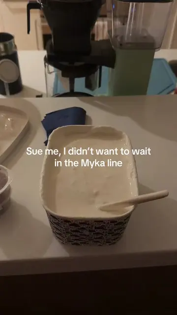 So I wasted $57 on ubereats Myka soup #froyo 