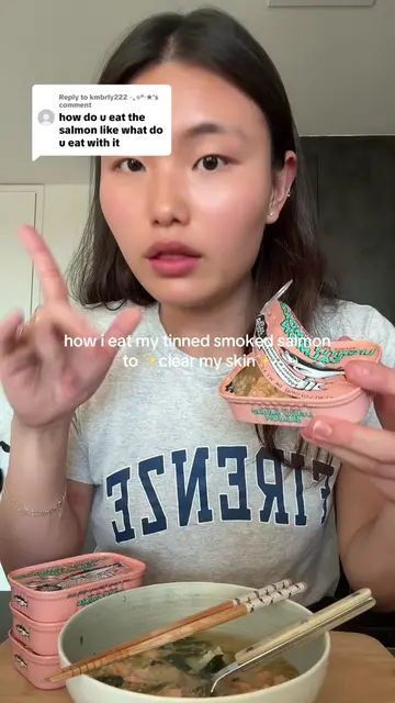 Replying to @kmbrly222 ⋆｡𖦹°‧★ using @Trader Joe's tinned smoked salmon for Japa
