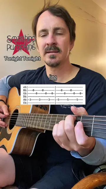 Tonight Tonight by #smashingpumpkins  #90smusic #guitartab 