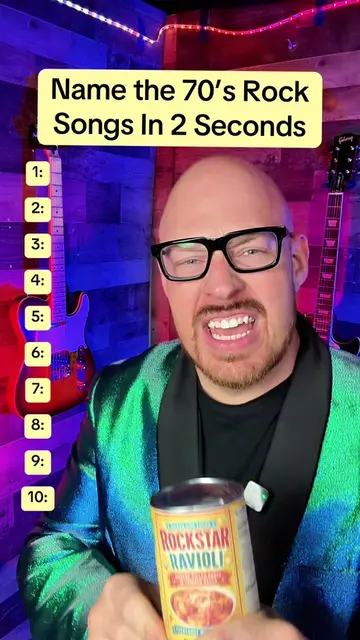 Can you name all 10 of these legendary 1970s rock songs in just 2 seconds each? 