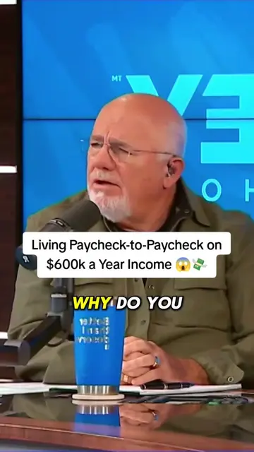 Making $600,000 And Living Paycheck To Paycheck? 😨 #daveramsey #finance #ramsey