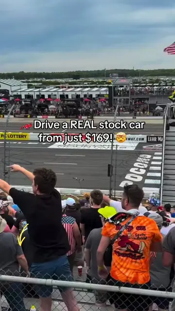 Bucket list experience at Pocono Raceway! 🏁 Drive or ride in a real stock car s