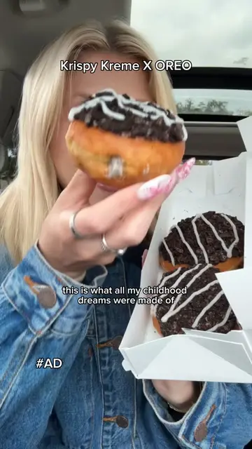 #AD POV: when two of your childhood favorites combine… run to @Krispy Kreme and 