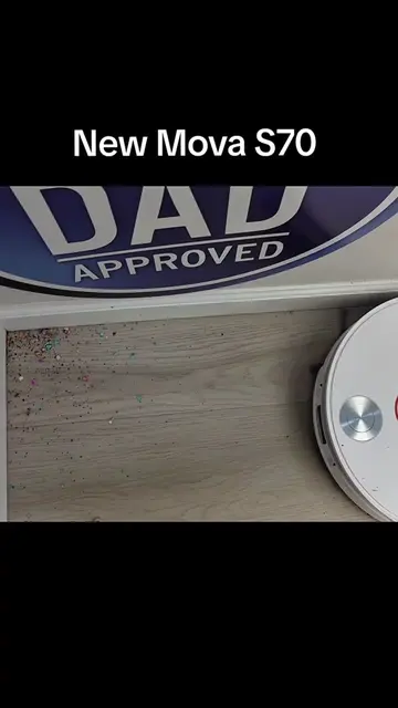new Mova S70 Roller robot vacuum and mop , it has a side brush , did , it can ex