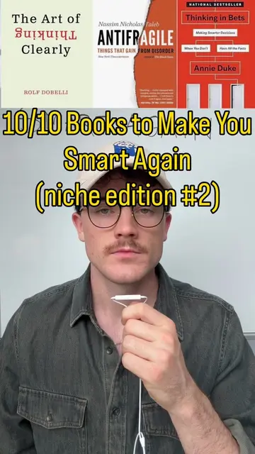 Have yall heard of the last one? 10/10 books to make you smart again (but they g