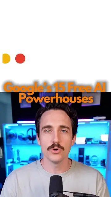 Discover 15 free AI tools from Google that can boost your marketing, design, cod