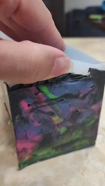 I don't think I breathed while peeling this mat off. 😂 I was convinced the impr