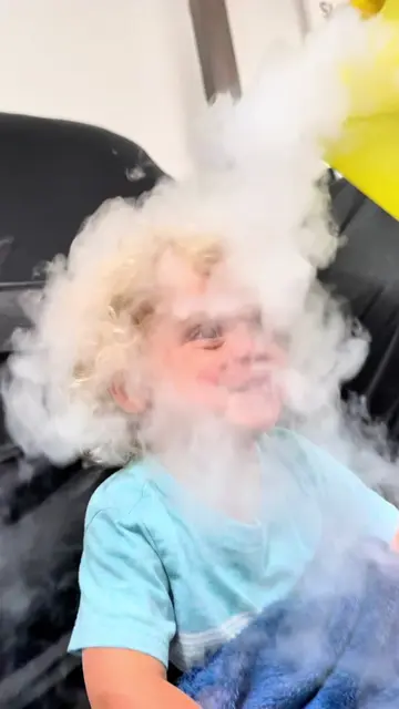 We FLOODED our house with DRY ICE!  🥶 This time around we decided to dump all o