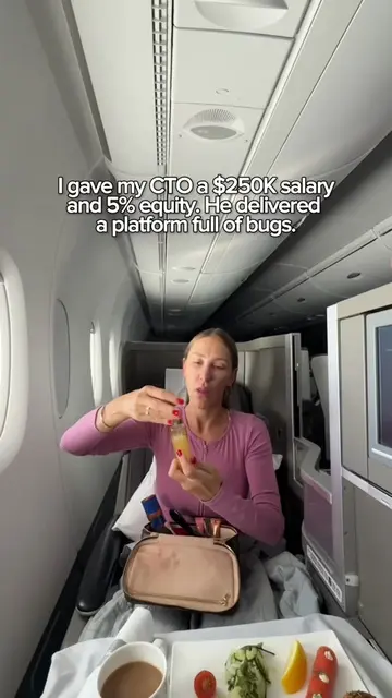 I hired a CTO. $250K salary, 5% equity. He was technical, confident, and had the