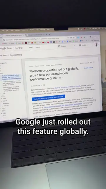Google just rolled out this feature globally. It is huge. If you search platform