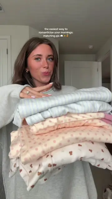 if you’re not wearing matching pjs to bed then WYD ??!! ☁️✨🧸 these are from @gr