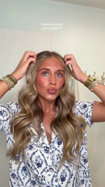 Highly requested curl tutorial! 🤭🏄🏼‍♀️🍭🧁⭐️ products and wand in ltk + ShopM