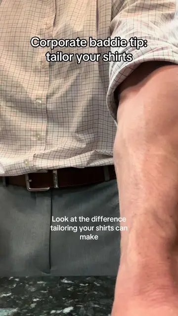 It’s crazy how much of a difference it can make. This shirt was slim fit, but st
