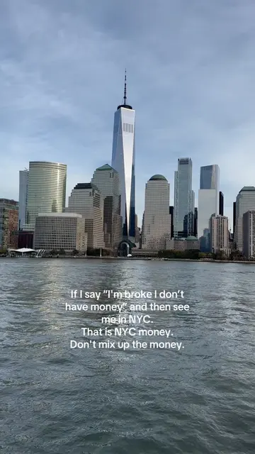 That is NYC money. Don't mix up the money.🏙️🇺🇸✨ #nyc #nyctiktok #nyctravel #v