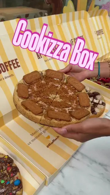 Why settle for a regular box when your cookie is shaped like a pizza? 🍪🍕 This 