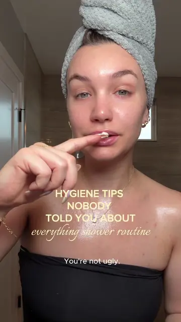 the shower lamp has changed my life fr  #everythingshower #hygienetiktok #hygien