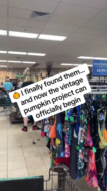 I've been searching everywhere for these plastic pumpkins so I could make my own