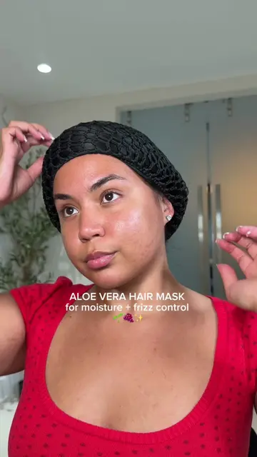Here’s how to make it: 1️⃣ Blend together:    - ½ cup pure aloe vera gel    - 2 