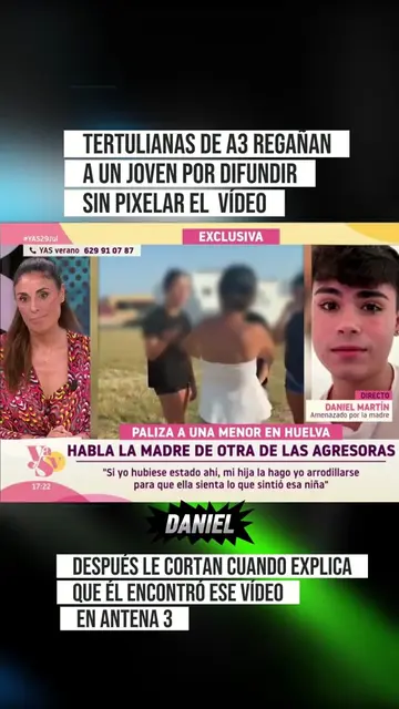 🚨📺 Polémica en TV: interrumpen a un joven tras señalar el origen del video de 