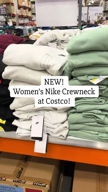 Costco just dropped three nike crewnecks!!  @Nike  #costcofinds #costcodeals #ni