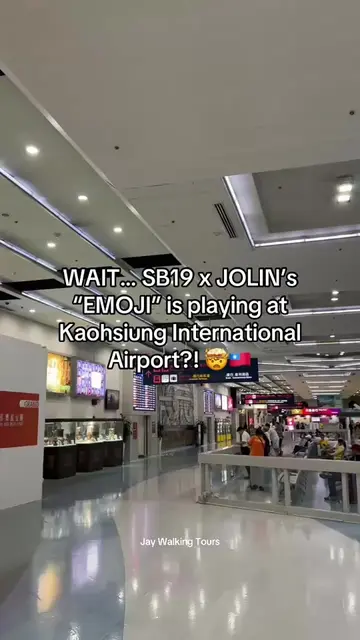 Imagine arriving in Taiwan… then suddenly @SB19 Official x Jolin starts playing 