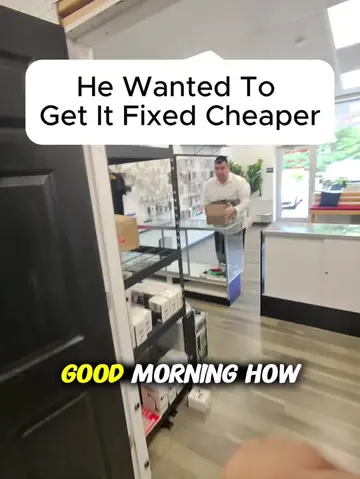 🚨He Wanted To Get It Fixed Cheaper! Are you having a tech problem? We accept ma