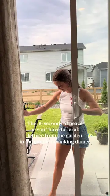 The lettuce could’ve waited… probably #M#MomLifeG#GardenMomH#HomeGardenD#DinnerT