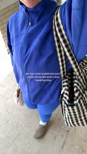 Waited ages for this @lululemon jacket to come back!!! Blue is just so nice agai