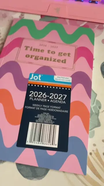 Could you trust a $1.25 planner to keep your life together? 🧐 Lmk in the commen