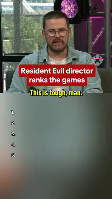 Do you agree with Zach Cregger's list? #sdcc #residentevil #gaming #zachcregger