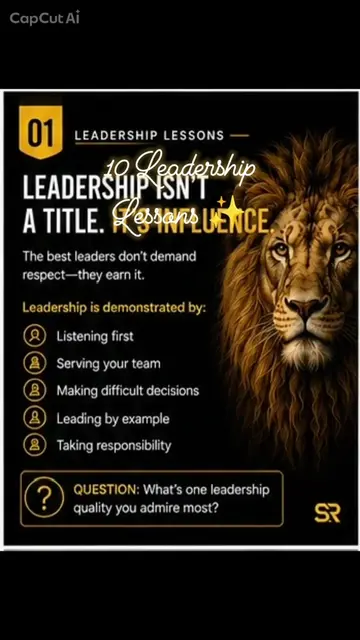 Leadership isn’t about having a title—it’s about making an impact. The strongest