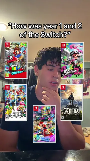 These games were so peak #nintendoswitch #supermario #thelegendofzelda #supersma