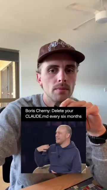 No thank you Boris 🫪 #claude #ai #skills #code #vibecode