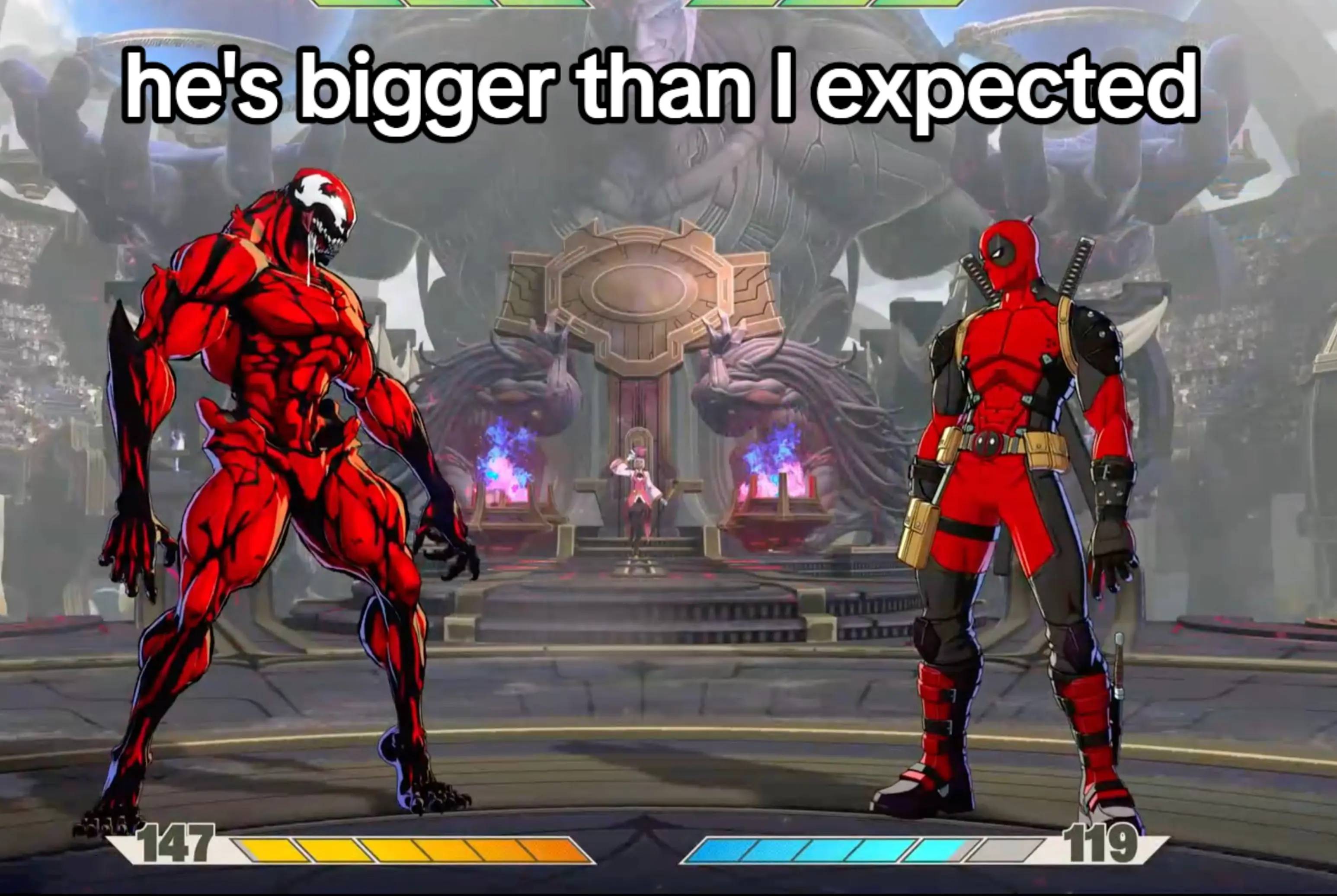dudes kinda brolic #fightinggame #marvel #tokon #fyp #stardestroyer85 