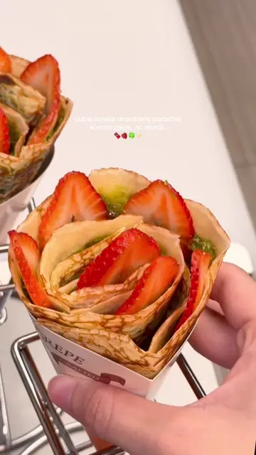 This has to be one of the most sinful desserts I've ever had - Dubai Nutella Str