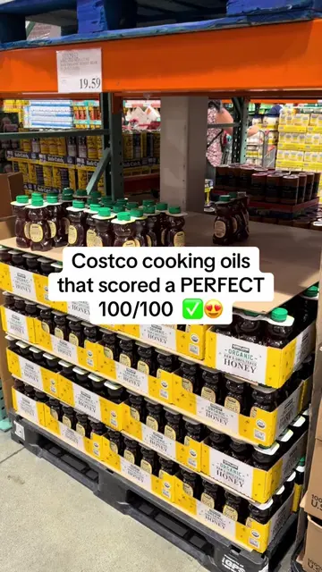 Costco cooking oil that are all ranked 100/100 on olive app #costco #costcofinds