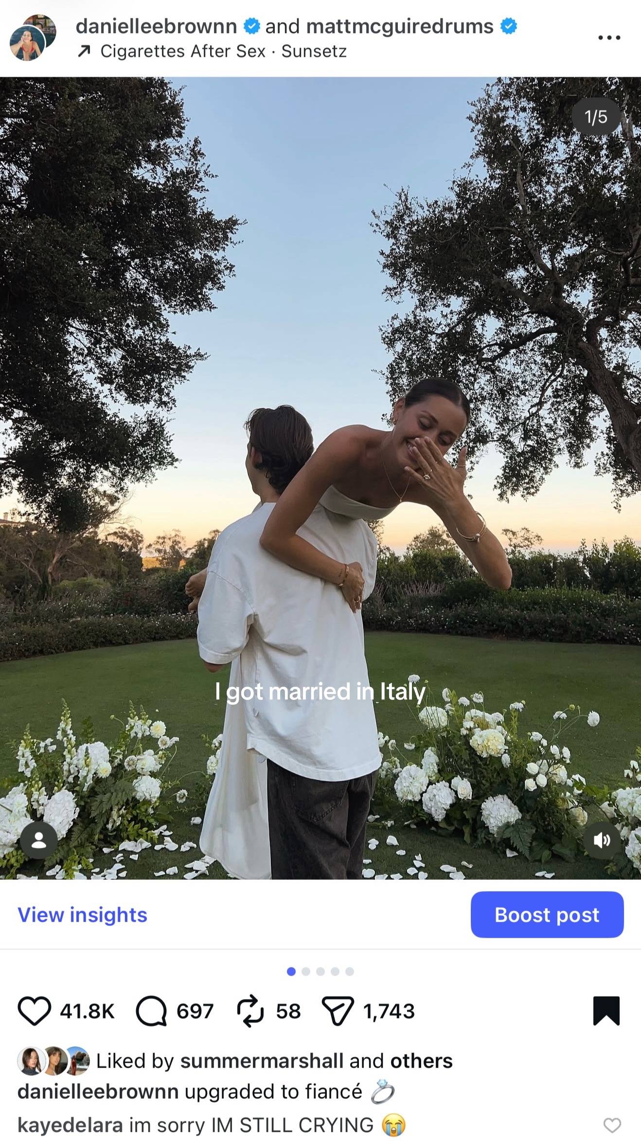 jk love her <33 #proposal #engaged #engagement #trend #fyp