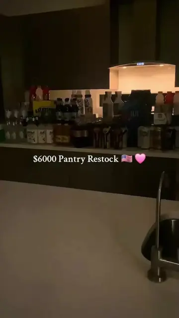 6000$ Pantry Restock #restock #pantry #pantryorganization #fridgerestock 