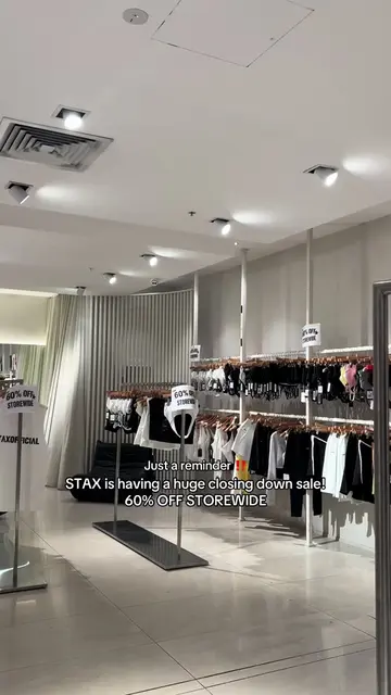 They have so much stock! Last chance to shop @STAX. 🥲💗 #stax #activewear #clos