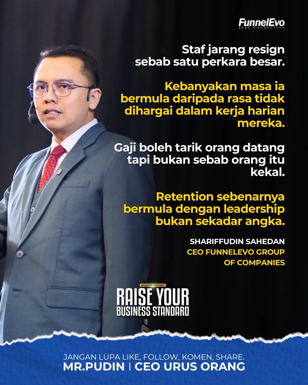 #AmazingCEO #FunnelEvo10Tahun #AmazingFounder #MudahnyaMenjadiMajikan2026 